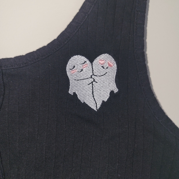 BLACKTHORN Embroidered Ghost Lounge Bra - Picture 2 of 4